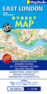 East London & Gonubie Street Map (MapStudio)