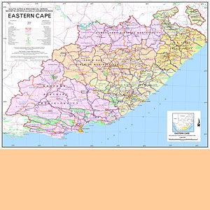 Eastern Cape 1:800.000 