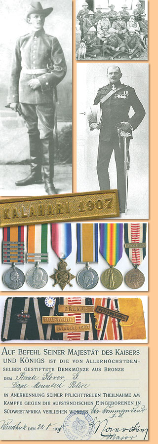 German Medals, British Soldiers and the Kalahari Desert