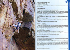 Excerpt from Tony Lourens's trad climbing guide 'Cape Peninsula Select' (ISBN 9780620574693)