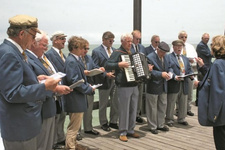 Eine kleine Feier würdigte die 100 Jahre des Bestehens der Landungsbrücke Jetty in Swakopmund.