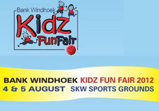 2012 findet zum vierten Mal in Namibia das Bank Windhoek Kidz Fun Fair statt.