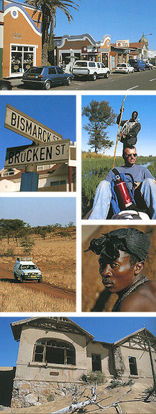 Namibia: Eine abenteuerliche Reise im Land der San und Himba, von Gerhard Unterkofler. Weishaupt Verlag, 2005. ISBN 3705902253 / ISBN 3-7059-0225-3