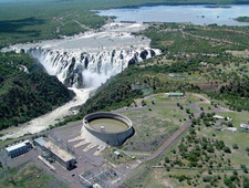 Namibia erhält 25 Millionen Euro von Kreditanstalt für Wiederaufbau (KfW). Foto: Ruacana-Wasserkraftwerk (NamPower)