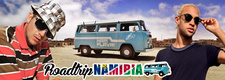 Namibia-Tour: EES (Eric Sell) und Comedian Simon Desue.