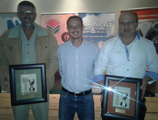 Molkerei ehrt Namibias beste Milchproduzenten.