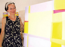 Neu: Stefanie Eins gibt Unterricht in Kunst in Swakopmund und Walvis Bay. Foto: Erwin Leuschner