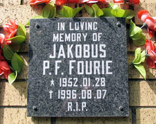 Der Südafrikaner Jakobus P. F. Fourie (1952-1996) war Leiter der Öffentlichkeitsarbeit des Kruger National Park.