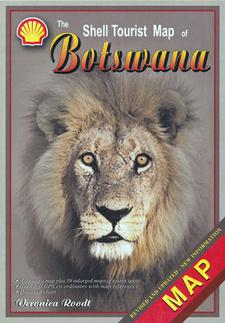 The Shell Tourist Map of Botswana, by Veronica Roodt. ISBN 9780620349758 / ISBN 978-0-620-34975-8