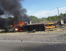 15 Tote bei Verkehrsunfall in Namibia Foto: privat (Facebook)
