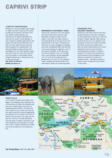 Activity Atlas Southern Africa, by MapStudio. ISBN 9781770260023. Example: Caprivi Strip