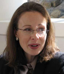 Marianne Young, vertritt Großbritannien als Hochkommissarin in Namibia.