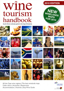 South Africa Wine Tourism Handbook 2010. ISBN 9780620447232 / ISBN 978-0-620-44723-2