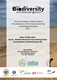 Invitation to International Day for Biodiversity in Namibia: Gobabeb Research and Training Centre