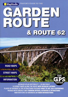 Visitor's guide to the Garden Route & Route 62 (MapStudio). 3rd edition. Cape Town, South Africa 2015. ISBN 9781770267916 / ISBN 978-1-77026-791-6