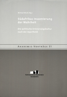 Südafrikas Inszenierung der Wahrheit: Die politische Erinnerungskultur nach der Apartheid, von Michael Bösch et al.; Verlag: Monsenstein und Vannerdat. Münster, 2010. ISBN 9783927382688 / ISBN 978-3-927382-68-8