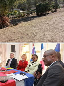 Frankreich hilft Namibia bei Erforschung der Grundwasserreserven. Fotos: Dirk Heinrich