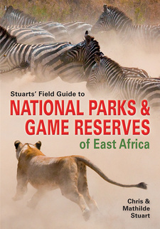 Stuart's Field Guide to National Parks and Game Reserves of East Africa, by Chris Stuart and Tilde Stuart. Penguin Random House South Africa, Struik Nature. Cape Town, South Africa 2019. ISBN 9781775840626/ ISBN 978-1-77-584062-6