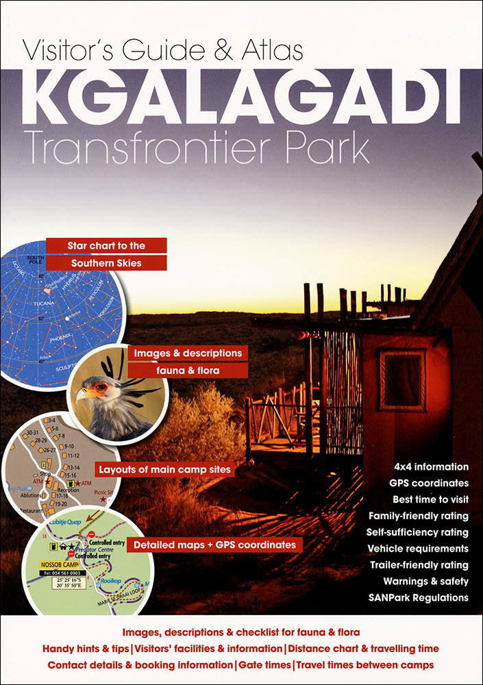 Visitor's Guide Kgalagadi Transfrontier Park (Mapstudio)