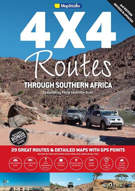 4x4 Routes through Southern Africa (Mapstudio)