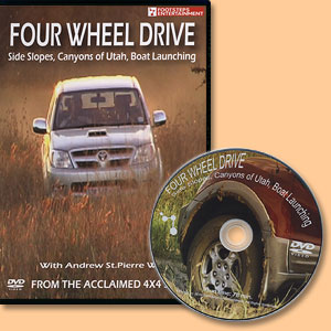 Four Wheel Drive. Side Slopes, Canyons of Utah, Boat Launching. DVD Film