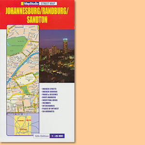 Johannesburg/Randburg/Sandton Street Map
