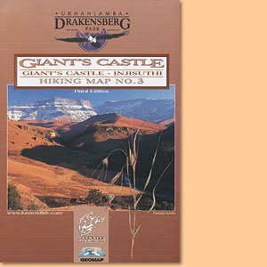 Drakensberg Hiking Map/ Wanderkarte No 3 - Giant's Castle, Monk's Cowl 1:50.000