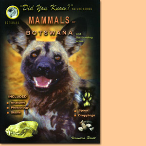 Mammals of Botswana and surrounding areas
