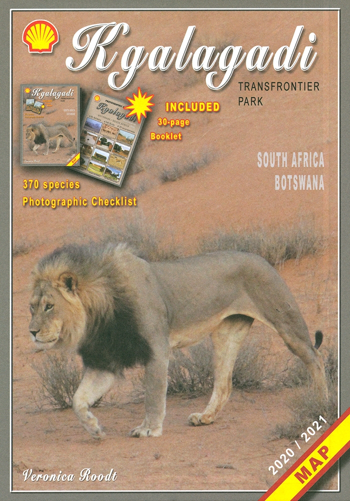 The Shell Tourist Map of Kgalagadi Transfrontier Park