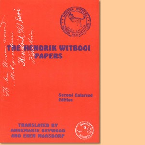 The Hendrik Witbooi Papers