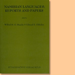 Namibian Languages: Reports and Papers