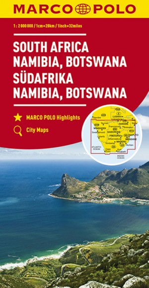 Südafrika, Namibia, Botswana (Marco Polo Karte)