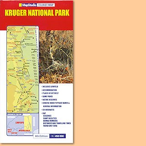 Kruger National Park Tourist Map 1:450.000 (MapStudio)
