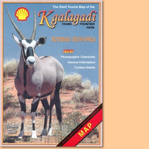 The Shell Tourist Map of Kgalagadi Transfrontier Park