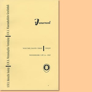 JOURNAL Vol. 23 (1968-69)   
