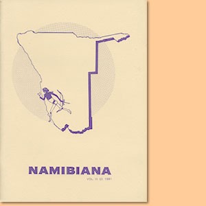 Namibiana Vol. III (2) 1981