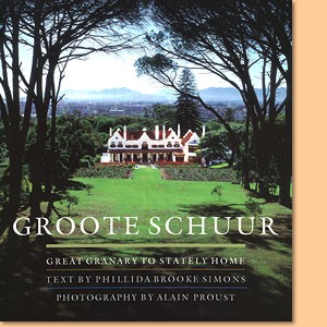 Groote Schuur. Great Granary to Statley Home