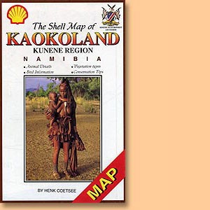 The Shell Map of Kaokoland Kunene Region Namibia