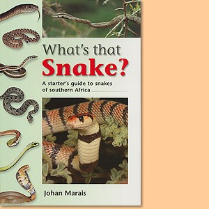 What’s that Snake? A starter’s guide to snakes of southern Africa
