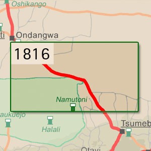 Namutoni [1:250.000]