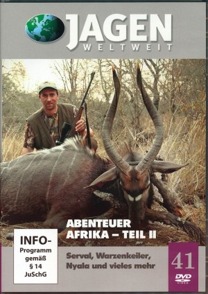 Abenteuer Afrika, Teil 2: Serval, Warzenkeiler, Nyala (Jagen Weltweit, DVD Nr. 41)