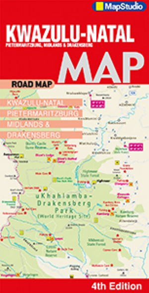 KwaZulu-Natal Road Map (MapStudio)