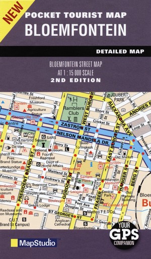 Bloemfontein Pocket Map (MapStudio)