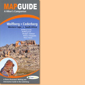 Map Guide to Wolfberg-Cederberg, Western Cape of South Africa 
