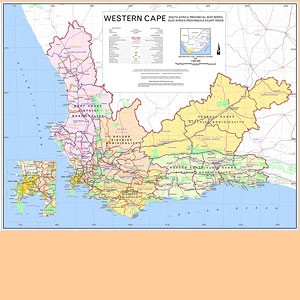 Western Cape 1:800.000 