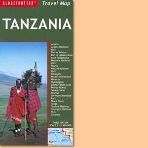 Tanzania Travel Map - Tansania Karte 1:1.900.000 (Globetrotter)