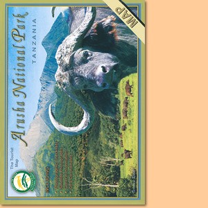 Tourist Map of Arusha National Park