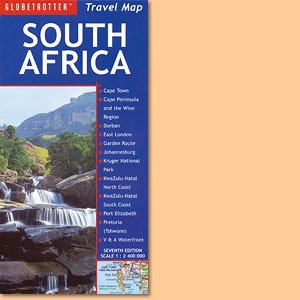 South Africa Travel Map 1:2.400.000 (Globetrotter)
