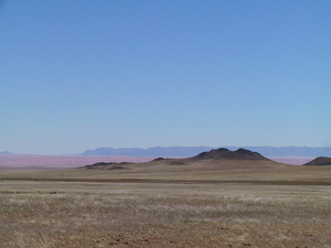 View of the Namibrand near Aus