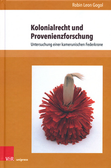 Kolonialrecht und Provenienzforschung, von Robin Leon Gogol. Beiträge zu Grundfragen des Rechts, Band 41. Vandenhoeck & Ruprecht, Unipress. Göttingen, 2023. ISBN 9783847116301 / ISBN 978-3-8471-1630-1